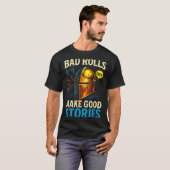Bad Rolls Make Good Stories - Rpg Gaming Fun Tシャツ (正面フル)