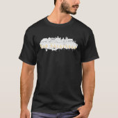 Bad Säckingen Germany City Skyline Silhouette Outl Tシャツ (正面)