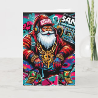 BAD SANTA CHRISTMAS CARD カード