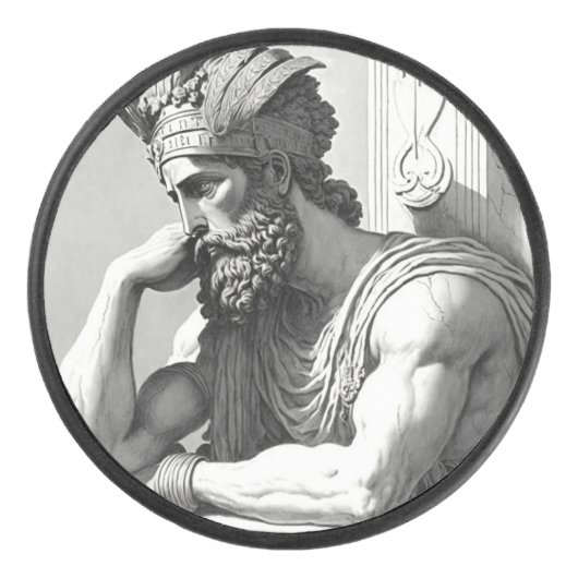 Bad Sign アイスホッケーパック (正面)