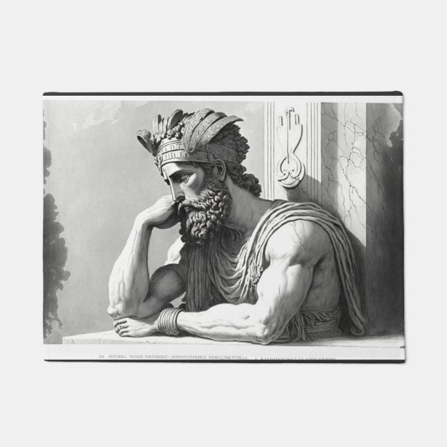 Bad Sign ドアマット (正面)