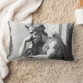 Bad Sign ランバークッション (ブランケット)