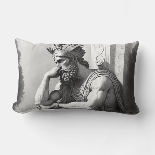 Bad Sign ランバークッション (正面)