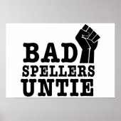 Bad Spellers Untie ポスター (正面)