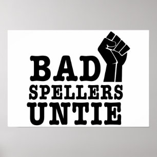 Bad Spellers Untie ポスター