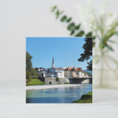 Bad Tolz,ドイツの風光明媚な写真 カード (スタンド正面)