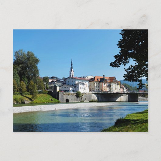 Bad Tolz，ドイツの風光明媚な写真 ポストカード (正面)