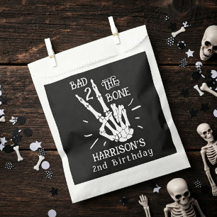 Bad Two The Bone! ハロウィン2歳の誕生日パーティー フェイバーバッグ