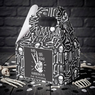 Bad Two The Bone! ハロウィン2歳の誕生日パーティー フェイバーボックス
