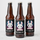 Bad Vibes Only ビールラベル (ボトル)