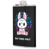 Bad Vibes Only フラスク (左)