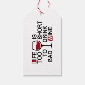 Bad wine ギフトタグ (正面)