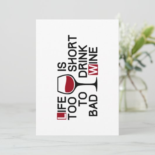 Bad wine 招待状 (スタンド正面)