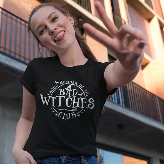 Bad Witches Club, Fun Halloween Tシャツ