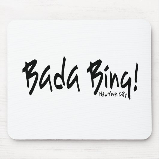BadaビングNYC マウスパッド (正面)