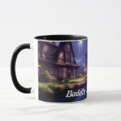 Badal's Morning Teaカスタマイズ可パーソナライズされた能 マグカップ (左)