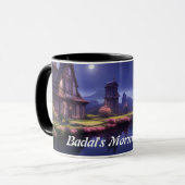 Badal's Morning Teaカスタマイズ可パーソナライズされた能 マグカップ (正面左)