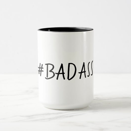 BADASSおもしろいなMUG_# BADASS マグカップ (中央)