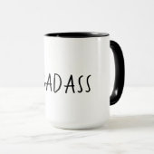 BADASSおもしろいなMUG_# BADASS マグカップ (正面右)