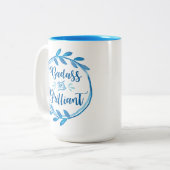 Badassおよび華麗なマグ ツートーンマグカップ (正面左)