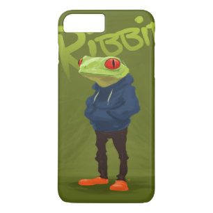BadassのカエルRibbit iPhone 8 Plus/7 Plusケース