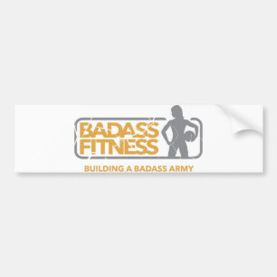 Badassのフィットネスのバンパーステッカー バンパーステッカー