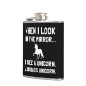 Badassのユニコーン フラスク (左)