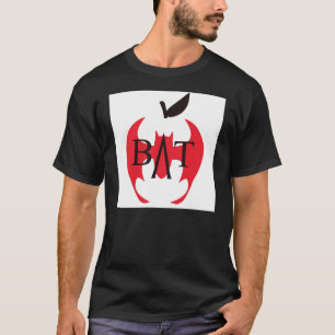Badassの先生連合-こうもりのりんご Tシャツ