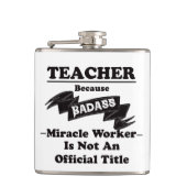 Badassの先生 フラスク (正面)