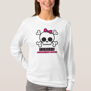 Badassの兵士の女の子 Tシャツ