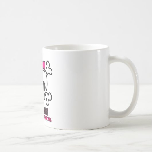 Badassの船員の女の子 コーヒーマグカップ (右)