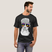 BadassプライドLGBTQ for Lesbian and Badassゲイ Tシャツ (正面フル)