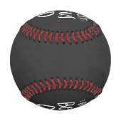 Badassボーナスカッコいいパパ義父への義父ギフト 野球ボール (裏面)