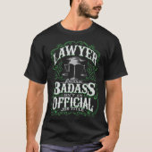 Badass弁護士 Tシャツ (正面)