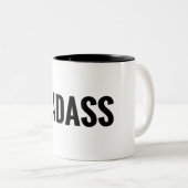 Badass ツートーンマグカップ (正面右)