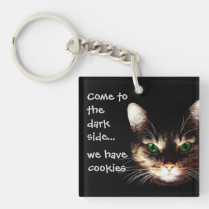 Badass Cats - 「Dark Side has Cookie」(ダークサイドにクッキーがあ キーホルダー