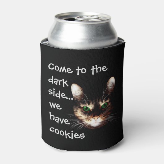 Badass Cats - 「Dark Side has Cookie」（ダークサイドにクッキーがあ 缶クーラー (缶正面)