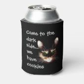 Badass Cats - 「Dark Side has Cookie」（ダークサイドにクッキーがあ 缶クーラー (缶裏面)