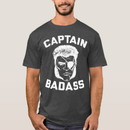 Badass Charcoal Heather T-Shirt大尉 Tシャツ