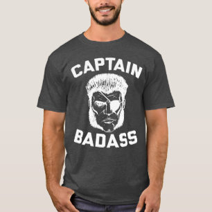 Badass Charcoal Heather T-Shirt大尉 Tシャツ