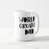 Badass Doggo Faters Dayのカスタム写真 コーヒーマグカップ (正面右)