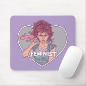 BADASS FEMINIST、漫画 マウスパッド (マウス)