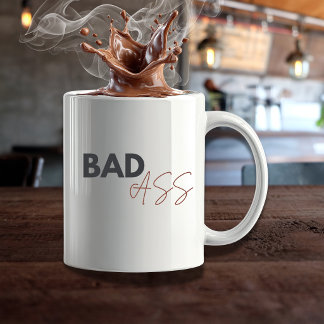 BADAss – Funny Coffee Humor | Modern Boss コーヒーマグカップ