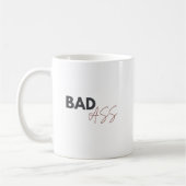 BADAss – Funny Coffee Humor | Modern Boss コーヒーマグカップ (左)