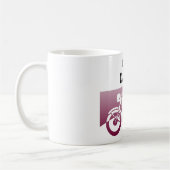 BADASS GRANDPA – 祖父バイクもしくは自転車に乗る人バイクのギフト コーヒーマグカップ (左)