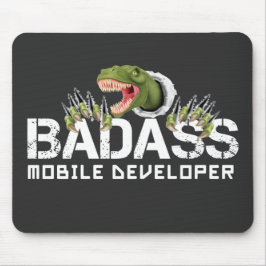 BADASS MOBILE DEVELOPER- MOBILE DEV FUN  マウスパッド
