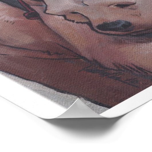 bADASSaBE_プリント ポスター (角)