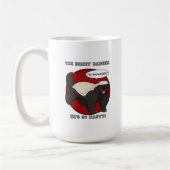 Badassedのラーテル コーヒーマグカップ (左)