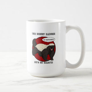 Badassedのラーテル コーヒーマグカップ