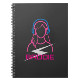 Baddie Lifestyle DJ Headphones ノートブック